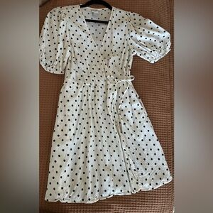 Target mini polka dress